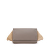 Celine Medium Bicolor Calfskin and Suede Trapeze Satchel Secondhand