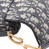 Dior Mini Oblique Canvas Saddle Bag Secondhand