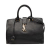 Saint Laurent Small Leather Monogram Cabas Satchel Secondhand
