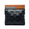 Bottega Veneta Lambskin Maxi Intrecciato The Snap Clutch Secondhand