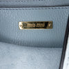 Miu Miu Goatskin Madras Soft Calf Crystal Embellished Crossbody Secondhand