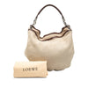 LOEWE Leather Trimmed Suede Hobo Secondhand