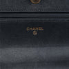 Chanel Chevron Sheepskin Mademoiselle Vintage Wallet on Chain Secondhand