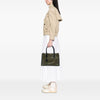 Prada Small Bicolor Saffiano Lux Gardeners Tote Secondhand