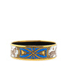 Secondhand Hermès Wide Grand Apparat Enamel Bangle 62