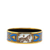 Secondhand Hermès Wide Grand Apparat Enamel Bangle 62