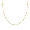 Dior Gold Plated Logo Chain Necklace Secondhand