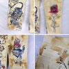 Secondhand Roberto Cavalli Tattoo Jeans - '00s