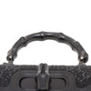 Gucci Mini GG Nylon Crystal 1947 Bamboo Top Handle Bag Secondhand