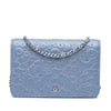 Chanel Studded Lambskin Camellia Wallet On Chain Secondhand