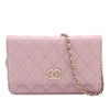 Chanel CC Quilted Caviar Wallet on Chain Secondhand