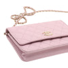 Chanel CC Quilted Caviar Wallet on Chain Secondhand