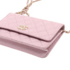 Chanel CC Quilted Caviar Wallet on Chain Secondhand