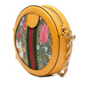 Gucci Mini GG Supreme Flora Ophidia Round Crossbody Secondhand