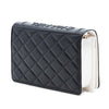 Chanel Quilted Lambskin Book Wallet On Chain Secondhand