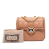Gucci Mini Leather Deco Chain Shoulder Bag Secondhand
