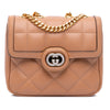 Gucci Mini Leather Deco Chain Shoulder Bag Secondhand