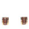 Hermès Enamel Cloisonne Clip On Earrings Secondhand