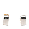 Louis Vuitton Gold Plated Nanogram Hoop Earrings Secondhand