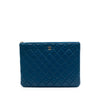 Chanel Medium Quilted Lambskin O Case Clutch Secondhand