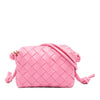 Bottega Veneta Candy Lambskin Intrecciato Loop Camera Bag Secondhand