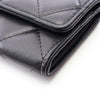 Chanel CC Quilted Lambskin Card Case Secondhand
