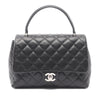 Chanel Quilted Lambskin Top Handle Flap Bag Secondhand