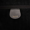 Gucci Woven Leather Bamboo Satchel Secondhand