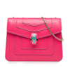 Bvlgari Small Leather Square Serpenti Forever Chain Crossbody Secondhand