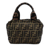 Fendi Mini Zucca Canvas Handbag Secondhand
