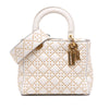 Dior Medium Calfskin Cannage Studded Supple Lady Dior Secondhand