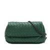 Bottega Veneta Mini Nappa Intrecciato Expandable Chain Flap Crossbody Secondhand