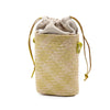 LOEWE Paulas Ibiza Raffia Anagram Square Pocket Bucket Bag Secondhand