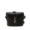 Saint Laurent Quilted Lambskin Monogram June Box Bag Secondhand