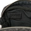 LOEWE XS Anagram Canvas Military Messenger Bag Secondhand