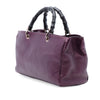 Gucci Medium Calfskin Bamboo Shopper Satchel Secondhand