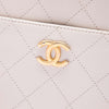 Chanel Calfskin Grosgrain Stitched Button Up Camera Case Secondhand
