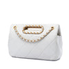 Chanel Medium Quilted Lambskin A Real Catch Flap Secondhand