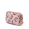 Miu Miu Goatskin Madras Moon Print Double Zip Crossbody Secondhand