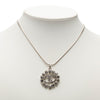 Chanel CC Brass Strass Pendant Necklace Secondhand