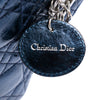 Dior Mini Metallic Crinkled Lambskin Cannage Lady Dior Secondhand