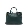 Burberry Medium Leather and House Check Banner Satchel Secondhand
