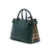 Burberry Medium Leather and House Check Banner Satchel Secondhand