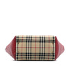 Burberry Small Haymarket Check Canvas and Leather Canterbury Tote Secondhand