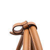 Prada Saffiano Cuir Trimmed Canapa Satchel Secondhand