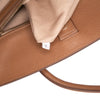 Prada Saffiano Cuir Trimmed Canapa Satchel Secondhand