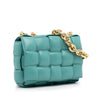 Secondhand Bottega Veneta Nappa Intrecciato Padded Chain Cassette Satchel
