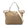 Gucci Large GG Canvas Icon Bit Satchel Secondhand