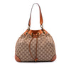 Gucci GG Canvas Nailhead Drawstring Hobo Secondhand