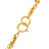 Chanel CC Gold Plated Strass Pendant Necklace Secondhand